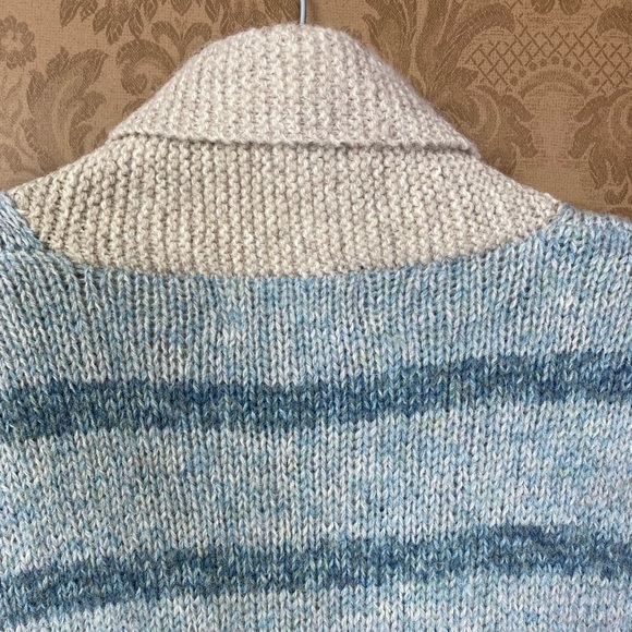 Vintage 90s Y2K Novelty Sleeveless Sweater Sweater Vest. Dog Skiing Cabin Geese - Picture 6 of 14